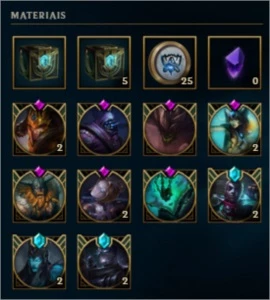 Conta Prata 4 - League of Legends LOL