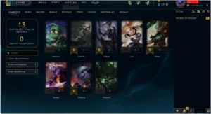 CONTA SMURF NV 18 COM 1 SKIN EMAIL NÃO CONFIRMADO - League of Legends LOL