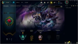 Conta platina 2 mmr muito alto 70% de win rate 31k de EA - League of Legends LOL