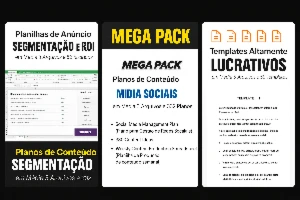🚀 Mega Pack Para Anúncios, Conteúdos E Vendas