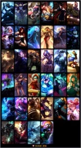 Conta League of Legends 98 champs Barata. LOL