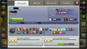 VILA CLASH OF CLANS CV 9 90% FULL
