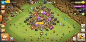 Vila de guerra no defense cv11 rara, clash of clans