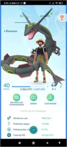 Conta pokemon Go level 40 upada - Pokémon
