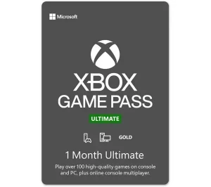 Xbox Gamepass Ultimate 1 Mes - Conta - Outros