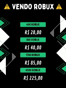 💵 Vendo 4500 Robux 💵 (Entrega Rapida) - Roblox