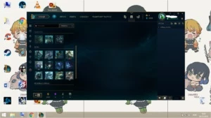 CONTA DIAMANTE 4 CHAMPS 27 1 SKIN - League of Legends LOL