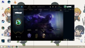 CONTA DIAMANTE 4 CHAMPS 27 1 SKIN - League of Legends LOL