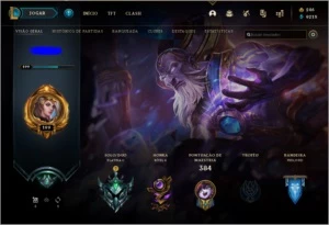 conta league of legends platina 2 LOL