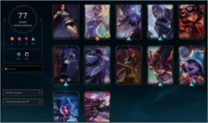 conta league of legends platina 2 LOL