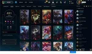 Conta de LOL Muito boa e barata - League of Legends