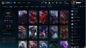 Conta de LOL Muito boa e barata - League of Legends