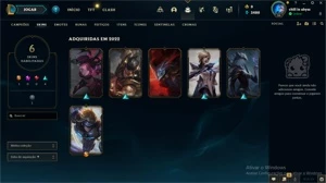 Conta de League of Legends LOL