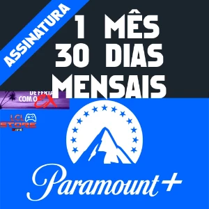 1 Mês Paramount+ - Assinaturas e Premium