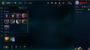 conta lol com bastante skins e cromas (b3 50lp) - League of Legends