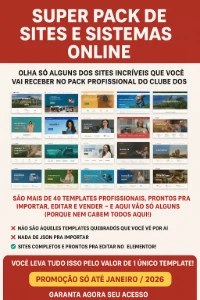 Super Pack de Sites e Sistemas Online - Outros