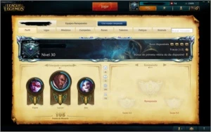 CONTA LOL BORDA DIAMANTE S5 22 SKINS/101 CHAMPS/9 PAGS RUNA - League of Legends