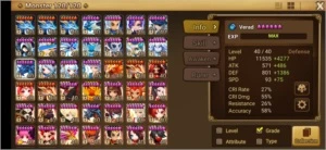 #387 Zaiross Verad Rica Hathor Gany Triton - Summoners War