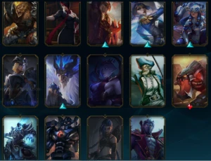 Conta de LoL esmeralda com várias skins - League of Legends
