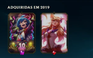 Conta de LoL esmeralda com várias skins - League of Legends