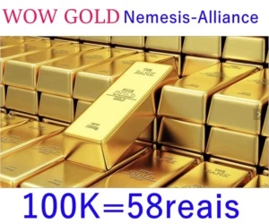 100K OURO GOLD Nemesis - Alliance ENTREGA RÁPIDA - Blizzard