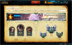 CONTA PLATINA S6 (UNRANKED S7) COM LUX ELEMENTALIST - League of Legends LOL