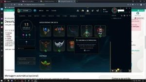conta gold 2 (caindo com plat) mais sobre a conta na desk! - League of Legends LOL