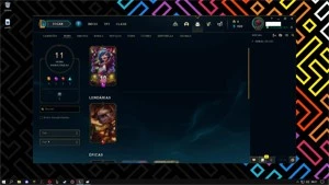 conta gold 2 (caindo com plat) mais sobre a conta na desk! - League of Legends LOL