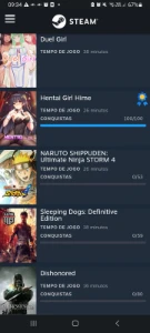 Conta Steam com Varios Jogos