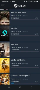 Conta Steam com Varios Jogos