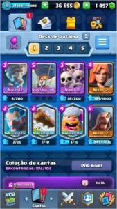 Clash Royale LV 11 / Todas as cartas