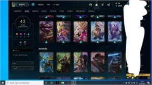 Conta lol de 2016 - League of Legends