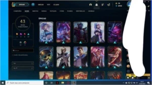 Conta lol de 2016 - League of Legends