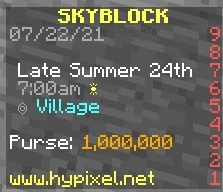 1KK No Hypixel Skyblock - Minecraft