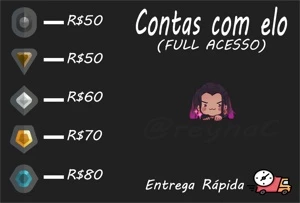Vendo contas com elo (full acesso) VALORANT