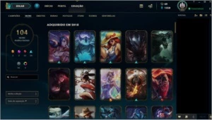 Conta League of legends Ouro 4 LOL