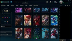 Conta League of legends Ouro 4 LOL