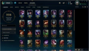 Conta League of legends Ouro 4 LOL