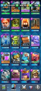 Conta Clash Royale nível 41 com 8 EVO