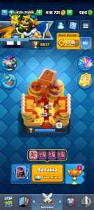 Conta Clash Royale nível 41 com 8 EVO