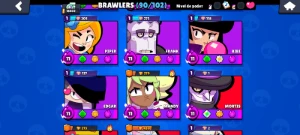 Conta De 2018 Colecionador / 90 Brawlers / Shelly Estelar - Brawl Stars