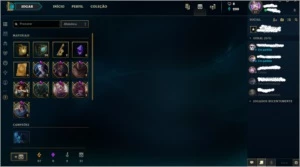 Conta Platina 4 - League of Legends LOL