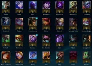 Conta Prata 4 - League of Legends LOL