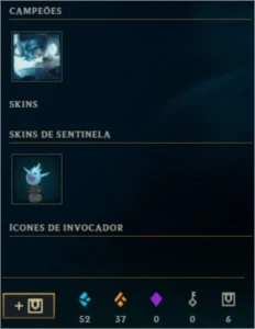 Conta Prata 4 - League of Legends LOL