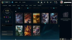 Conta LoL 125 skins (servidor NA) - League of Legends