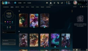 Conta LoL 125 skins (servidor NA) - League of Legends