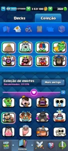 Conta Clash Royale Maximizada