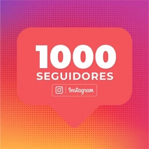 Mil seguidores permanente para Instagram - Redes Sociais