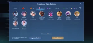 Conta com muita skin boa collab e Collector - Mobile Legends
