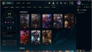 Conta Lol Exclusiva - League of Legends